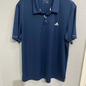 Men’s Adidas Short Sleeve Polo Shirt / Size Large